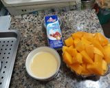 Foto langkah ke 1 dari resep Es krim mangga-manggo ice cream.
