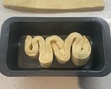 A picture of step 18 of Fluffy puff pastry butter loaf (with butter glaze).