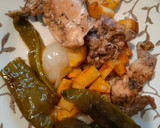 Foto del paso 7 de la receta: Conejo guisado con patatas y pimiento verde