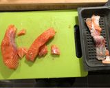 A picture of step 5 of Healthy 15 minute Salmon pasta.