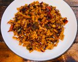 Foto langkah ke 4 dari resep Kering Tempe Cabe Gendot.