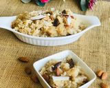 A picture of step 7 of Suji ka halwa.