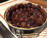 Une image de l'étape 4 de Tarte aux prunes crème de fromage blanc au citron (pâte brisée épeautre citron).