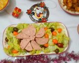 Hình bước làm 5 của món Bữa tiệc Giáng Sinh hình cây thông Noel