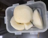 Hình bước làm 1 của món Trái Cây Dầm Sữa Chua