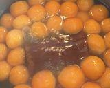 Foto langkah ke 3 dari resep Bubur Candil Ubi Orange.