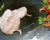 Foto del paso 4 de la receta Mixto de molleja, churrasco, solomillo y morrón a la planchetta