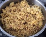 A picture of step 8 of Aloo Gobhi Pulao.