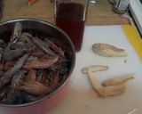 麻油炒蝦的食譜步驟1照片