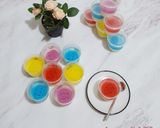 Foto langkah ke 4 dari resep Puding Mawar Kaca.