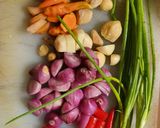 Foto langkah ke 1 dari resep Sayur petisan pedes ala kampung.
