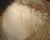 A picture of step 2 of Wheat flour jaggery pinni (gud laduu) आटा गुड़ पिन्नी.