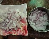 A picture of step 2 of Paneer Jalfrezi.