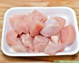 Hình bước làm 1 của món Gà viên lắc phô mai