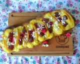 Foto del paso 5 de la receta: Trenza de naranja con membrillo y crema pastelera de chocolate blanco🧉