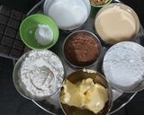 A picture of step 1 of Eggless brownie.