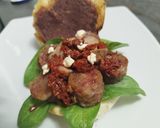 Foto del passaggio 9 della ricetta Panino gourmet cotechino cbt, lampascioni e crema di castagne