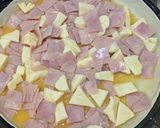 Foto del paso 3 de la receta: Tarta de jamón, queso y huevo