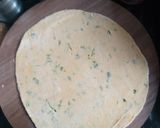 A picture of step 1 of Desi Methi masala parota.