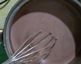 Foto langkah ke 3 dari resep Puding lumut coklat.