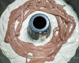 Foto langkah ke 3 dari resep Bolu Marmer Keju.