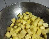 A picture of step 10 of Aloo Capsicum.