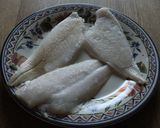 Foto del paso 1 de la receta: Hortalizas con lenguaditos fritos y salsa de don roquefort para Tutti