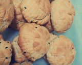 A picture of step 5 of Tahini Cookies.