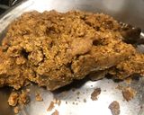 A picture of step 1 of Cookies-wheat flour and jaggery powder cookies.