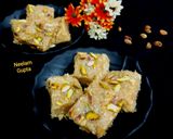 A picture of step 5 of Seviyan ki burfi.