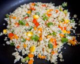 வரகு அரிசி ப்ரைட் ரைஸ் (kodo millet fried rice recipe in tamil) ரெசிபி ஸ்டேப் 3 புகைப்படம்