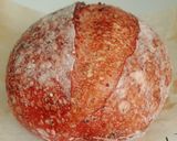 Foto langkah ke 23 dari resep Purple Sweet Potato Tri-Colour Quinoa Sourdough Bread (Oven Tangkring).