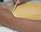 Foto langkah ke 9 dari resep Bolu Gulung Abon 2 Telur.