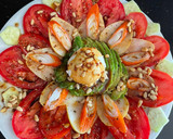 Foto del paso 1 de la receta: Carpacho de tomate con diferentes frutas y surimi ❤️❤️❤️