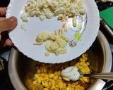 A picture of step 4 of Sweetcorn salad Mexican style.