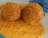 Foto del paso 5 de la receta: Huevos a la escocesa en salsa de pimientos rojos