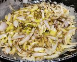 A picture of step 4 of Bengali style Chicken aloo jhol.