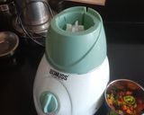 A picture of step 1 of Mix vegetables Chutney (Jain).