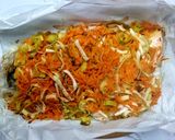 Foto del passaggio 2 della ricetta Salmone in cartoccio con Zucca Butternut, porro e timo