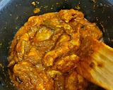 চিকেন কালা ভুনা মশালা, মশালা লাচ্ছা পরাটা (chicken kala bhuna masala and masala lachha paratha) রেসিপি ধাপ - 4 ছবি