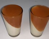 A picture of step 6 of Thandai Orange Mousee....no Gelatin.