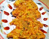 A picture of step 2 of Bread pakora.