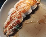 Spenótos krémsajttal és prosciuttoval töltött szűzérmék recept fázis 6 fotója