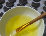 Foto langkah ke 5 dari resep Choco Almond Cookies.