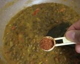 A picture of step 3 of Whole masoor dal.