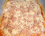 Foto del paso 3 de la receta: Pizza de atún y huevo con masa de cerveza