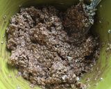 Foto del paso 4 de la receta: Bolitas de avena con manjar, cacao, cranberries y quinoa inflada
