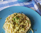 Foto del paso 9 de la receta: Espaguetis con pollo y champiñones a la crema