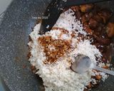 Foto langkah ke 4 dari resep Kua Chai Pui samcan goreng/Mustard Greens Rice/Nasi Sawi Pahit.