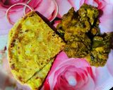 A picture of step 9 of Aloo paneer ke parathe.
